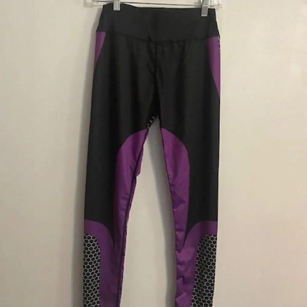 BCDiily Women High waist tummy control yoga pant, size Large